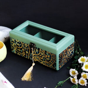 جعبه مستطیل 3 لاین سبز _ MSGK-01